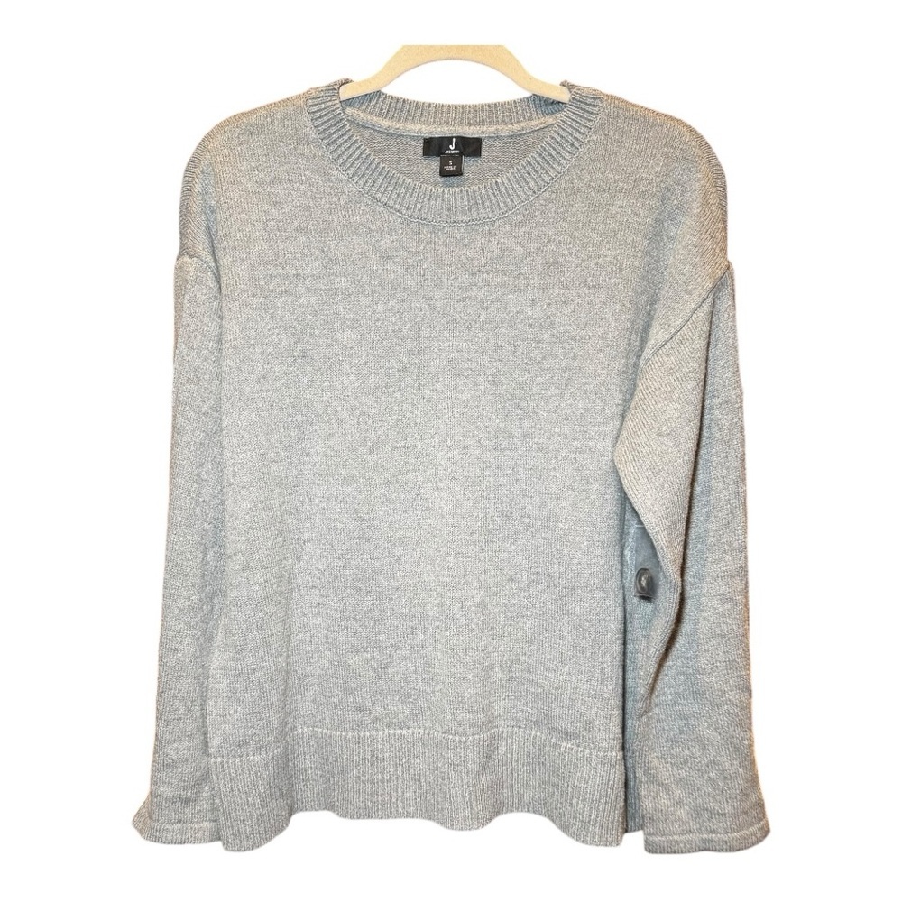 JASON WU Gray Sweater with Button Detail on Sides M NWT